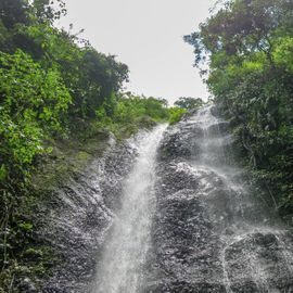 A Challenging Path to Yeh Labuh Waterfall