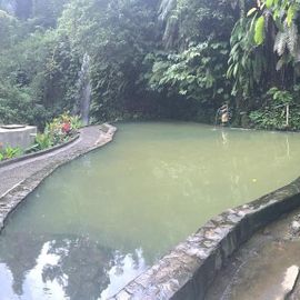 Relaxing in Angseri Natural Hot Springs