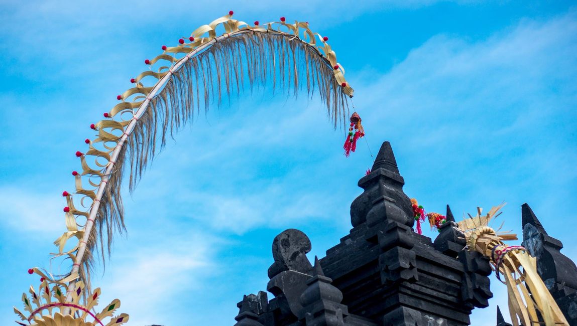 A Series of Ceremonies During the Kuningan Holiday in Bali