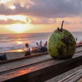 Fun Holiday on the Black Sanded Beach of Delod Berawah
