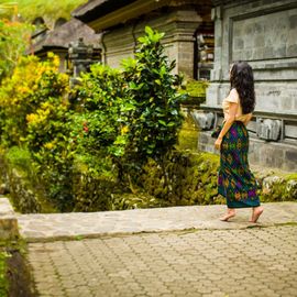Looking Back at the Historic Artifacts at Tampaksiring Gumang Temple