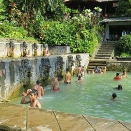 Soak in the Banjar Hot Springs