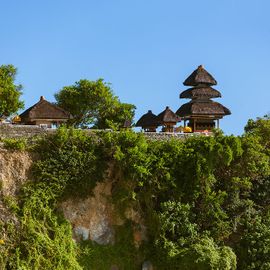 Uluwatu Temple, Cliffs and Sea of Heaven
