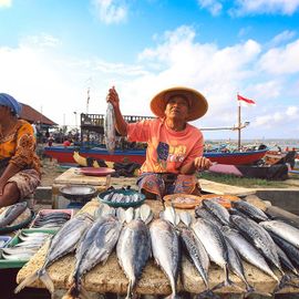  The Fishermen Market on Kedonganan Beach