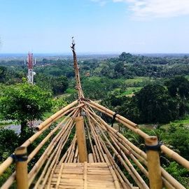 Looking at the Bangli Landscape from Twin Hill